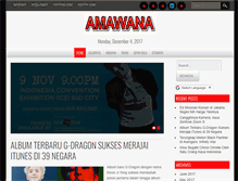 Tablet Screenshot of amawana.com
